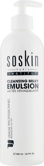 Soskin Cleansing Milky Emulsion - Очищувальна емульсія-молочко для обличчя з гліколієвою кислотою