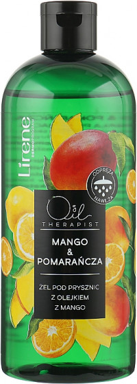 Lirene Shower Oil Mango & Orange Shower Gel - Гель для душу з ефірними оліями манго та цитрусів