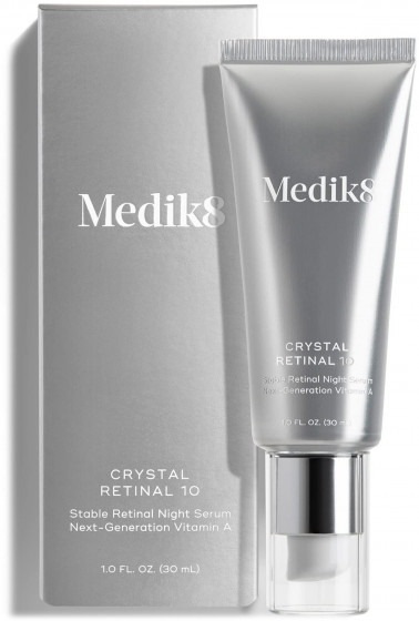 Medik8 Crystal Retinal 10 - Нічний крем-сироватка для обличчя з ретиналем 0,1% - 3