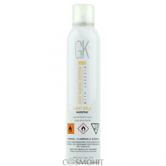 Global Keratin Light Hold Hairspray - Спрей для волосся легкої фіксації