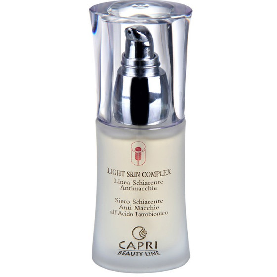 Capri Beauty Line Light Skin Complex Slightening Anti-Spot Lactobionic Acid Serum - Освітлююча сироватка з молочною кислотою