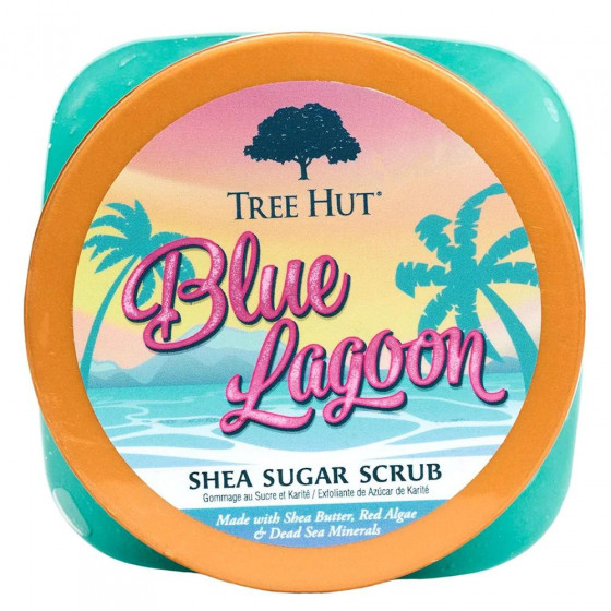 Tree Hut Blue Lagoon Sugar Scrub - Скраб для тіла "Блакитна лагуна" - 4