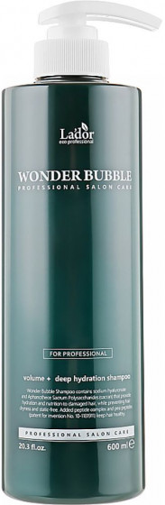 La'dor Wonder Bubble Shampoo - Зволожуючий шампунь для об'єму та гладкості волосся