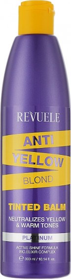 Revuele Anti Yellow Tinted Balm - Бальзам для волосся з антижовтим ефектом