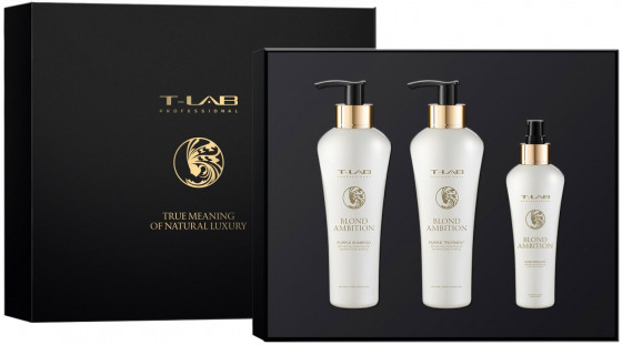 T-LAB Professional Blond Ambition Ritual Set - Подарунковий набір