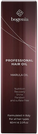 Bogenia Professional Marula Oil Hair Oil - Олія для волосся з маслом марули - 1