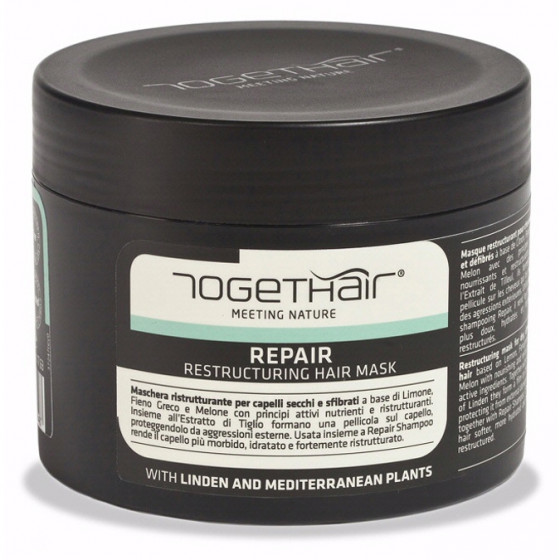 Togethair Repair Mask Restructuring Hair - Поновлююча маска для ламкого і пошкодженого волосся