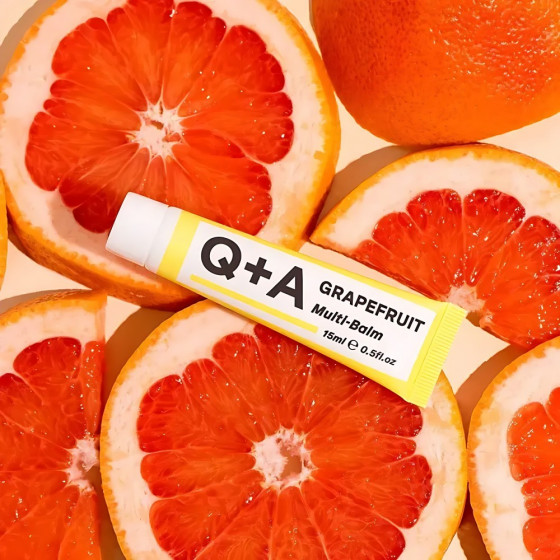 Q+A Grapefruit Multi Balm - Багатофункціональний бальзам з грейпфрутом - 2