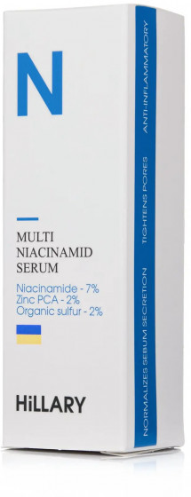 Hillary Multi Niacinamid Serum - Мультисироватка з ніацинамідом та цинком - 2