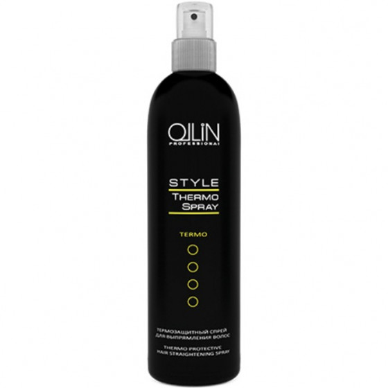 OLLIN Style Thermo Protective Hair Straightening Spray - Спрей термозахисний для випрямлення волосся