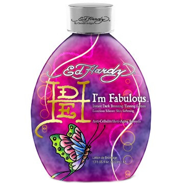 Ed Hardy I'm Fabulous - Крем для солярію з бронзантами