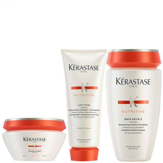 Kerastase Nutritive Masquintense - Інтенсивна маска для сухого і пошкодженого тонкого волосся - 1