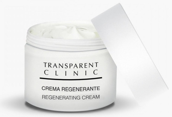 Transparent Clinic Regenerating Cream - Відновлюючий крем-гель з колагеном і екстрактом слизу равлика