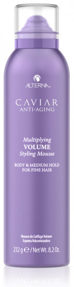 Alterna Caviar Anti-Aging Multiplying Volume Styling Mousse - Мус для укладки волосся і надання їм об'єму з екстрактом чорної ікри