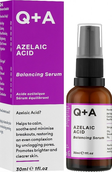 Q+A Azelaic Acid Balancing Serum - Сироватка для обличчя з азелаїновою кислотою - 1