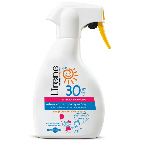 Lirene Kids Sun Protection Milk for Damp Skin SPF30 - Сонцезахисне молочко для вологої шкіри SPF30