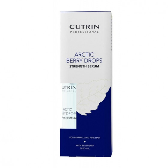 Cutrin Arctic Berry Drops Strength - Сироватка «Сила» на основі олії насіння чорниці