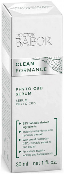 Babor Cleanformance Phyto CBD Serum - Заспокійлива релакс-сироватка - 2