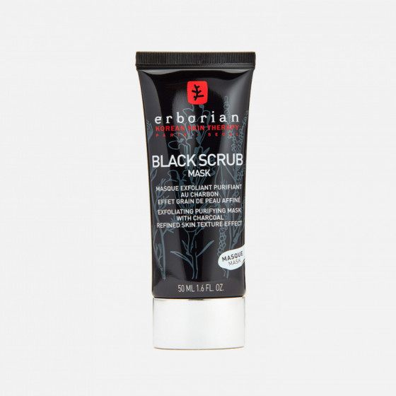 Erborian Black Scrub Mask - Скраб-маска очищуюча із деревним вугіллям - 4