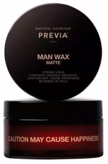 Previa Man Wax - Віск для волосся сильної фіксації