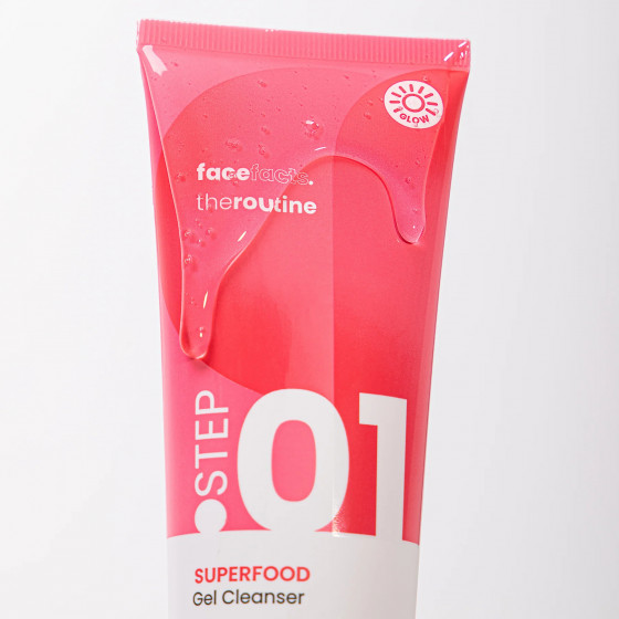 Face Facts The Routine Step.01 Superfood Gel Cleanser - Гель для вмивання - 1