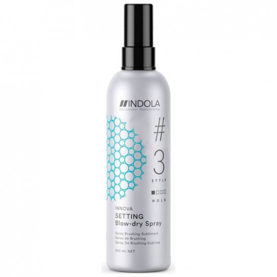 Indola Innova Setting Blow-dry Spray - Спрей для швидкої сушки волосся