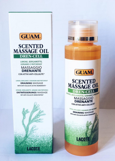 GUAM Scented Dren-Cell Massage Oil - Масажне масло для тіла - 1