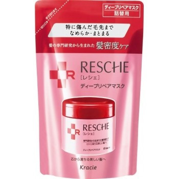 Kanebo Resche Damage Care System Treatment - Маска, що відновлює для пошкодженого волосся (змінний блок)