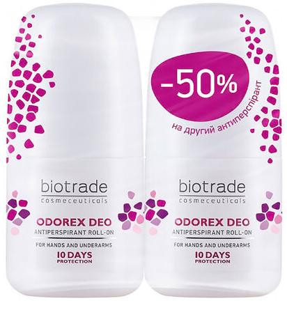 Biotrade Odorex Deo Antiperspirant Roll-On Kit - Набір "10 днів захисту"