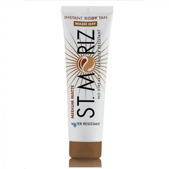 St. Moriz Instsnt Body Tan Wash Off - Змиваний лосьйон бронзант для тіла з алое вера