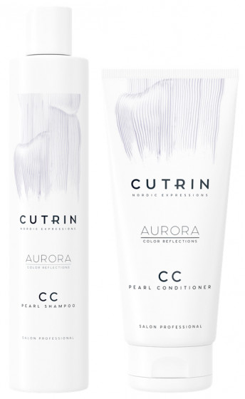 Cutrin Aurora CC Pearl Shampoo - Тонуючий шампунь "Перламутровий блиск" - 1