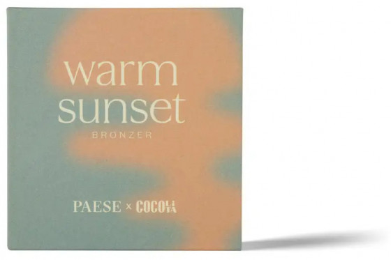 Paese Cocolita Warm Sunset Pressed Bronzer - Компактний матовий бронзатор