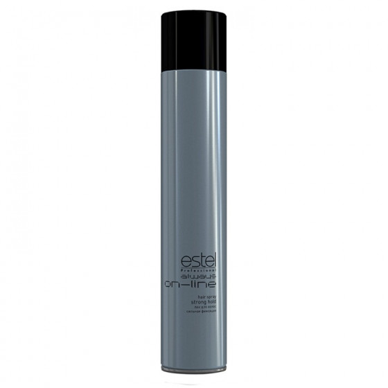 Estel Professional Always On-Line Hair Spray Strong Hold - Лак для волосся сильний фіксації