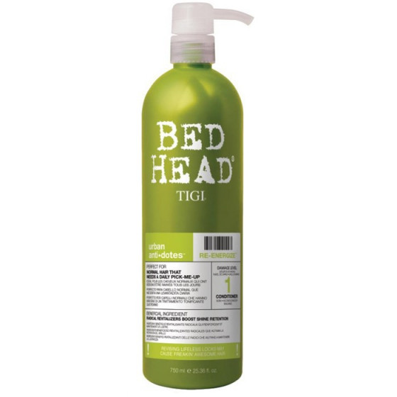 Tigi Bed Head Urban Antidotes Re-Energize Conditioner 200 мл - Зміцнюючий кондиціонер для нормального волосся