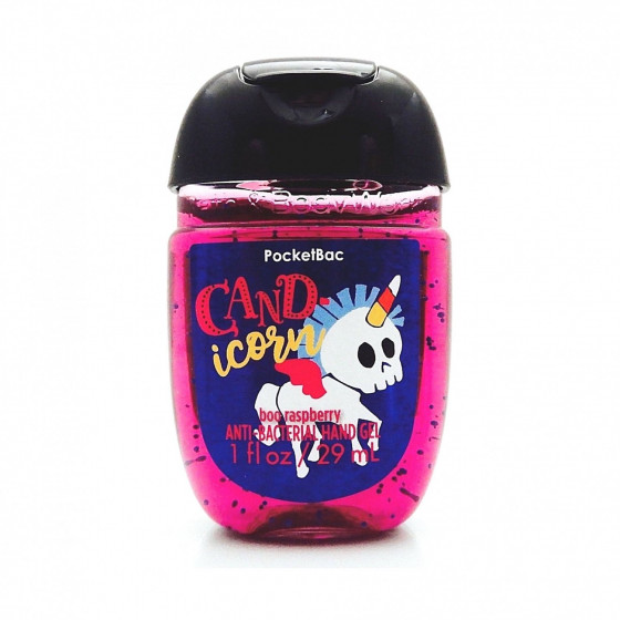 Bath & Body Works Anti-Bacterial Hand Gel Cand Icorn (Boo Raspberry) - Антисептичний гель для рук