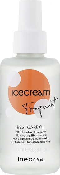 Inebrya Ice Cream Frequent Best Care Oil - Двофазне масло для всіх типів волосся