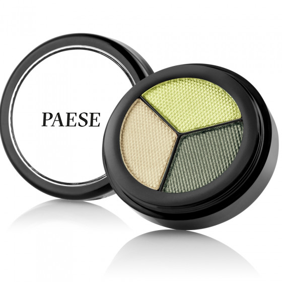 Paese Opal Trio Eyeshadows - Потрійні тіні для повік із сатиновим фінішом - 1