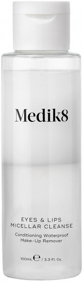 Medik8 Eyes & Lips Micellar Cleanse - Трифазний міцелярний засіб для зняття макіяжу з очей та губ