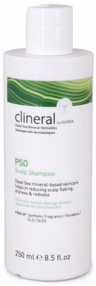 Ahava Clineral Pso Scalp Shampoo - Шампунь для чутливої ​​шкіри голови