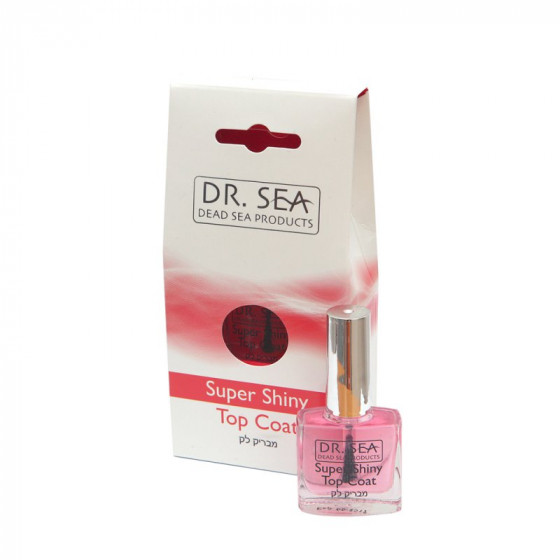 Dr. Sea Super Shine Top Coat - Верхнє покриття для додання глянцевого блиску