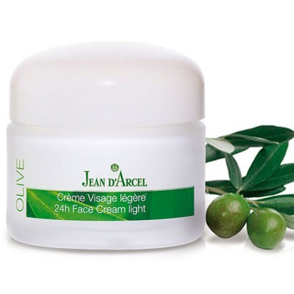 Jean D'Arcel Olive Care 24h Creme Visage Legere - Легкий (зволожуючий) крем 24-години