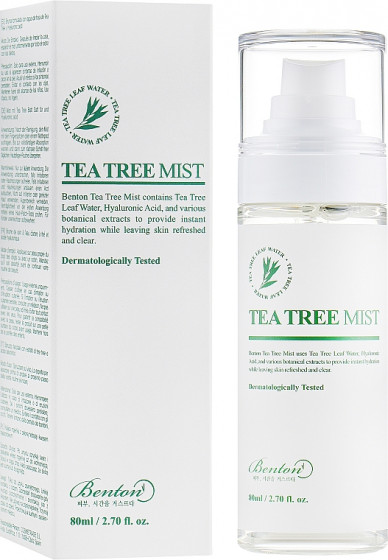 Benton Honest Tea Tree Mist - Спрей для обличчя з екстрактом чайного дерева - 1