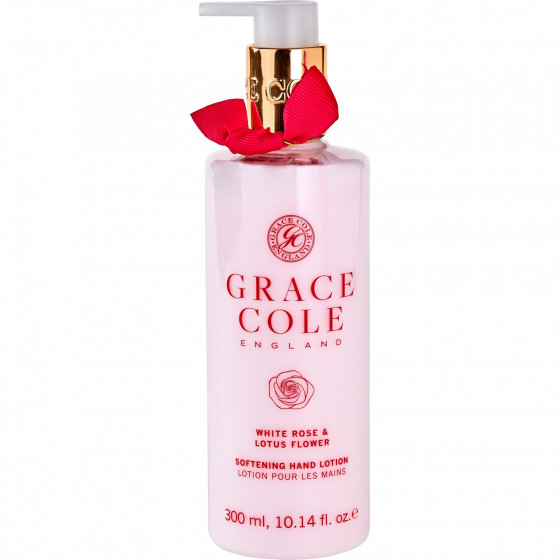 Grace Cole White Rose&Lotus Flower Hand Lotion - Лосьйон для рук "Роза і квіти лотоса"