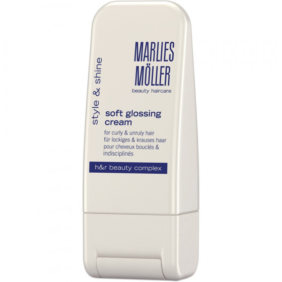 Marlies Moller Soft Glossing Cream - Крем-блиск для випрямлення волосся