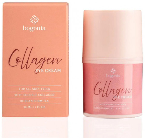 Bogenia Collagen Eye Cream - Крем для шкіри навколо очей