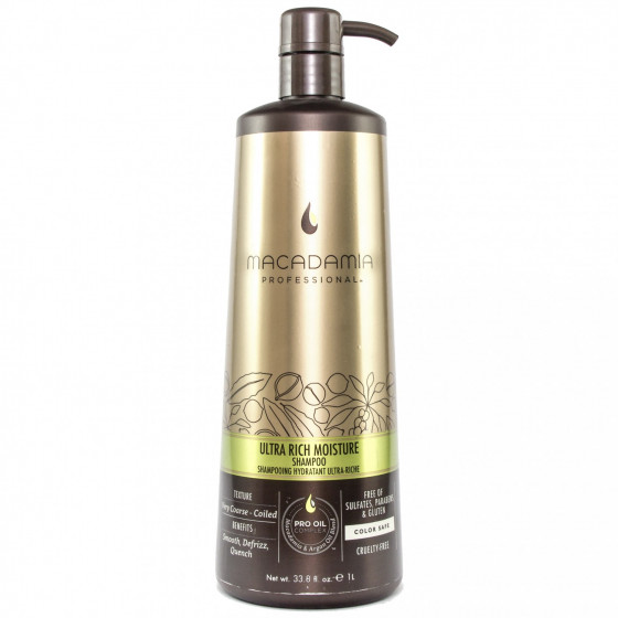 Macadamia Natural Oil Ultra Rich Moisture Shampoo Макадамия - Ультра зволожуючий шампунь