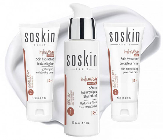 Soskin Hydrawear Creme-Rich Moisturising Protective Care - Зволожуючий живильний крем для сухої шкіри обличчя - 2