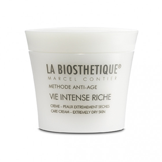 La Biosthetique Methode Anti-Age Vie Intense Creme Riche - Енергонасичуючий відновлюючий крем для дуже сухої шкіри