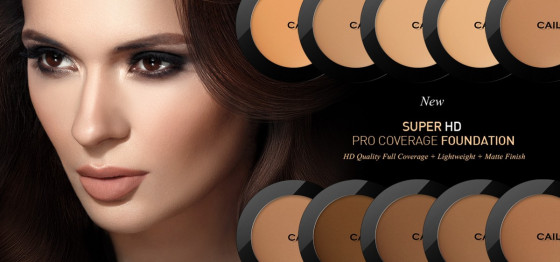  Cailyn Super HD Pro Coverage Foundation - Тональна основа з HD покриттям - 1