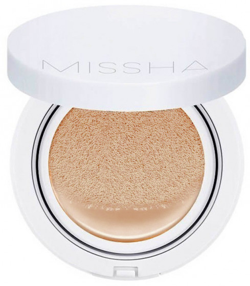 Missha Cushion Moist Up SPF50+/PA+++ - Зволожуючий тональний кушон для обличчя